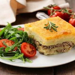 Домашняя запеканка из картофеля с мясом