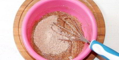 гречневая запеканка с карамельными яблоками