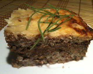 Гречневая запеканка с печенью