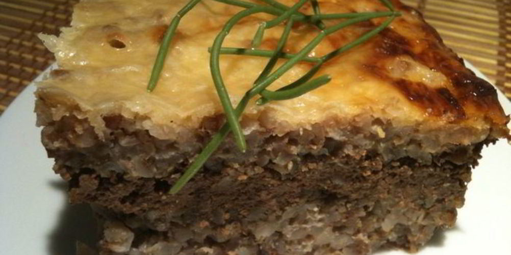 Рецепт гречневая запеканка с печенью