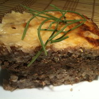 Гречневая запеканка с печенью