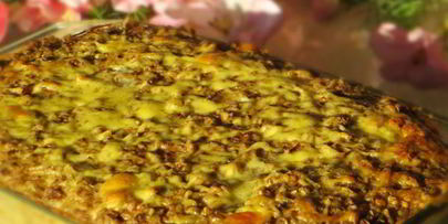 гречнево-печеночная запеканка