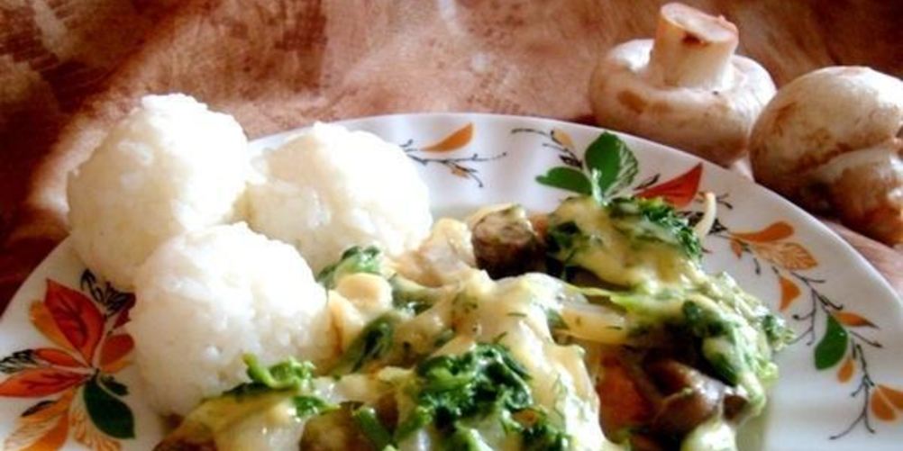 Рецепт грибная запеканка