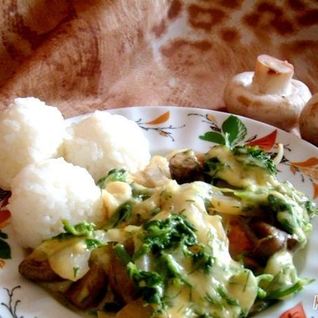 Грибная запеканка