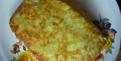 кабачковая запеканка-пирог с мясом