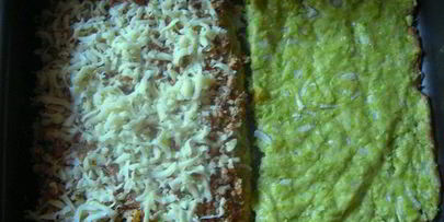 кабачковая запеканка-пирог с мясом