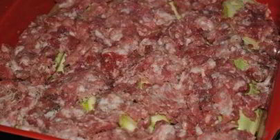 кабачковая запеканка с мясом и грибами