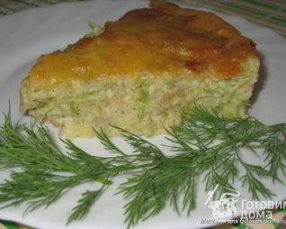 Кабачковая запеканка