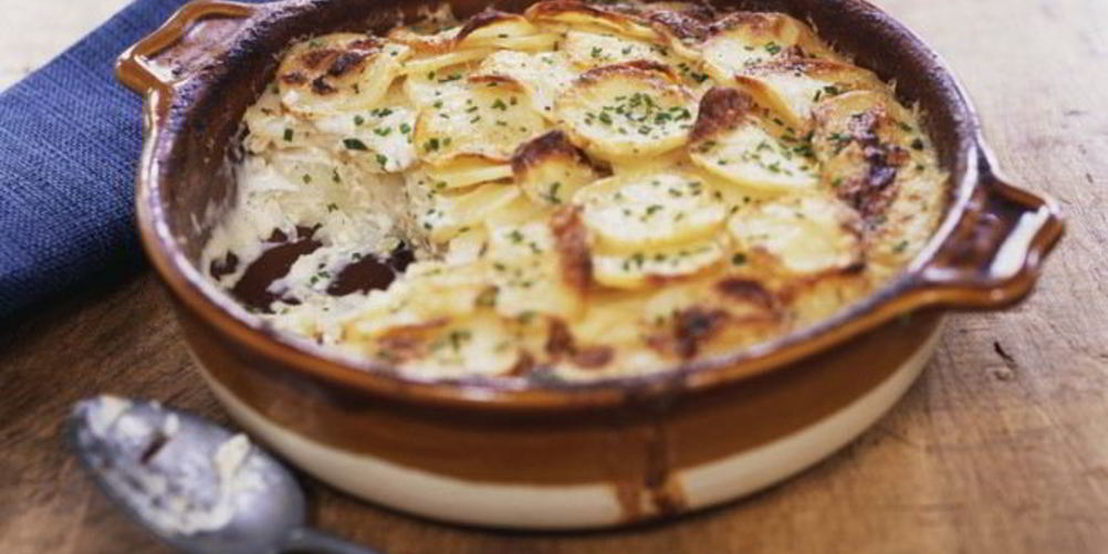 Рецепт картофельная запеканка с белыми грибами