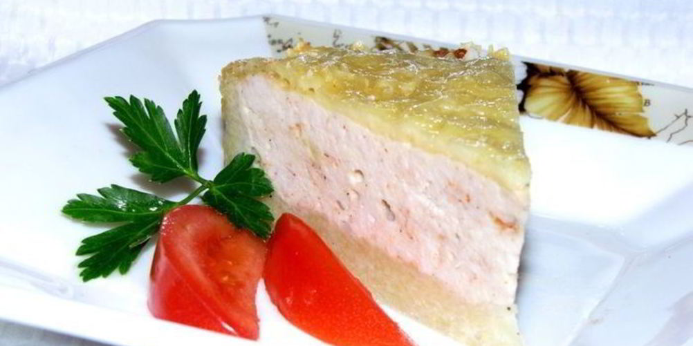 Рецепт картофельная запеканка с фаршем из индейки