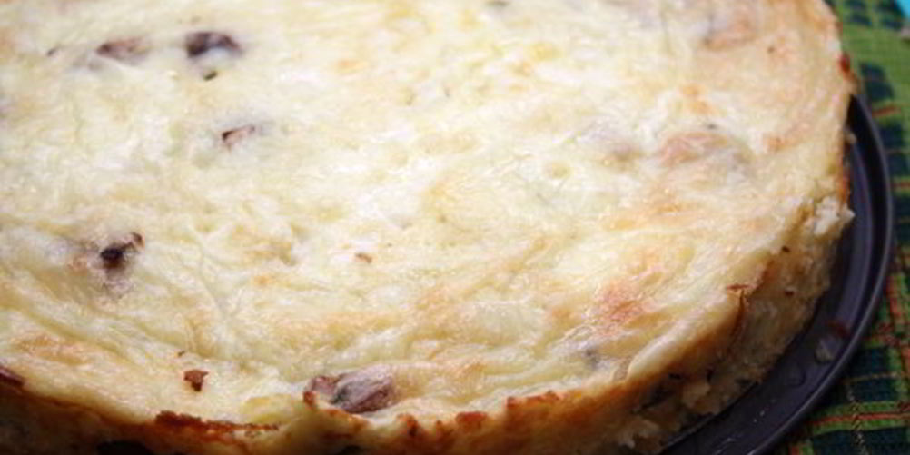 Рецепт картофельная запеканка с грибами