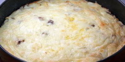 картофельная запеканка с грибами