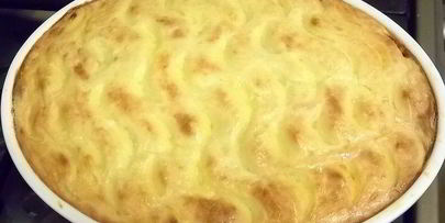 картофельная запеканка с курицей и сыром