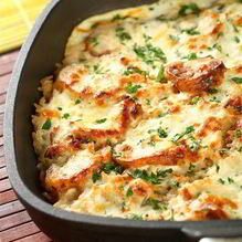 Рецепт Картофельная запеканка с мясом и грибами