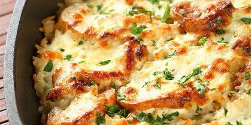 Рецепт картофельная запеканка с мясом и грибами