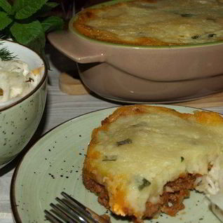 Картофельно-мясная запеканка