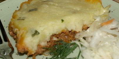 картофельно-мясная запеканка