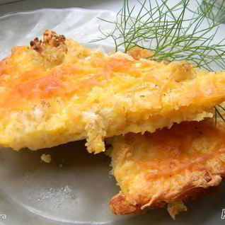 Кукурузная запеканка с цветной капустой