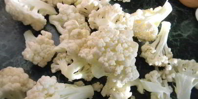 кукурузная запеканка с цветной капустой