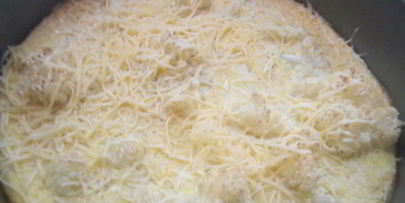 кукурузная запеканка с цветной капустой