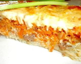 Лапшевник с мясом