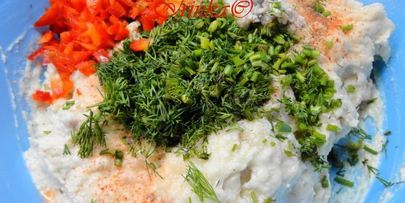 мини-запеканки из куриного филе с творогом