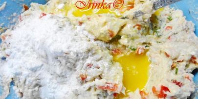 мини-запеканки из куриного филе с творогом