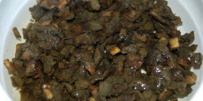 овощная запеканка с грибной подливой