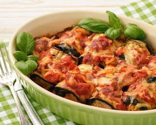 Овощная запеканка с мясом