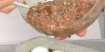 пасхальная балканская запеканка из потрохов