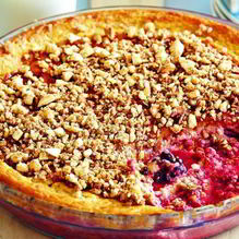 Рецепт Простая запеканка с ягодами