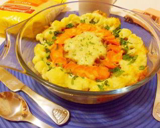 Пшенная запеканка Солнышко