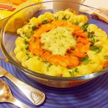 Рецепт Пшенная запеканка Солнышко