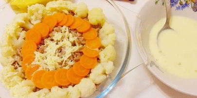 пшенная запеканка солнышко