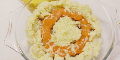 пшенная запеканка солнышко