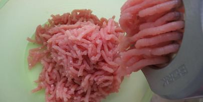 разноцветная запеканка с куриным фаршем