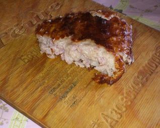 Рисовая запеканка с малинками