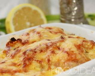 Рыбная запеканка с картофелем