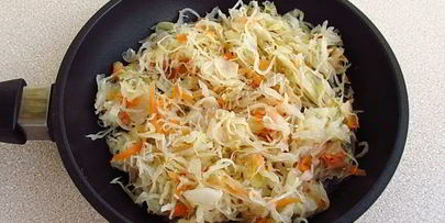 рыбная запеканка с квашеной капустой