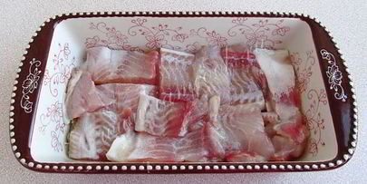 рыбная запеканка с квашеной капустой