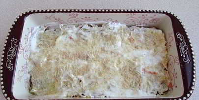 рыбная запеканка с квашеной капустой