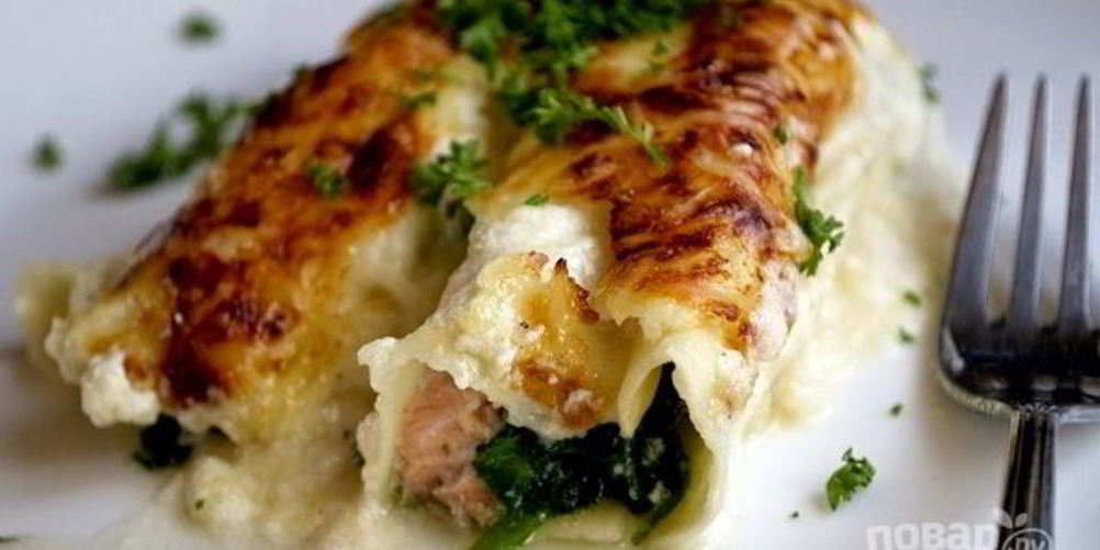 Рецепт рыбная запеканка со шпинатом