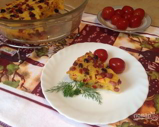 Швейцарская кукурузная запеканка