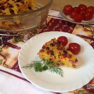 Швейцарская кукурузная запеканка