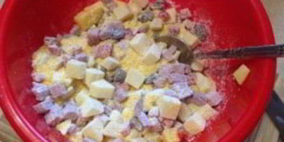 швейцарская кукурузная запеканка