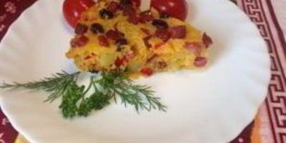 швейцарская кукурузная запеканка