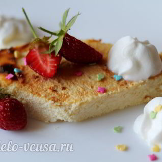 Творожная запеканка без муки