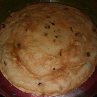 Творожная запеканка с изюмом