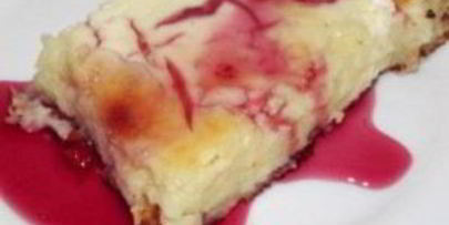 творожная запеканка с манкой