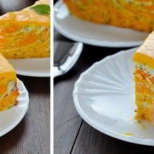 Рецепт Творожная запеканка с тыквой и маком